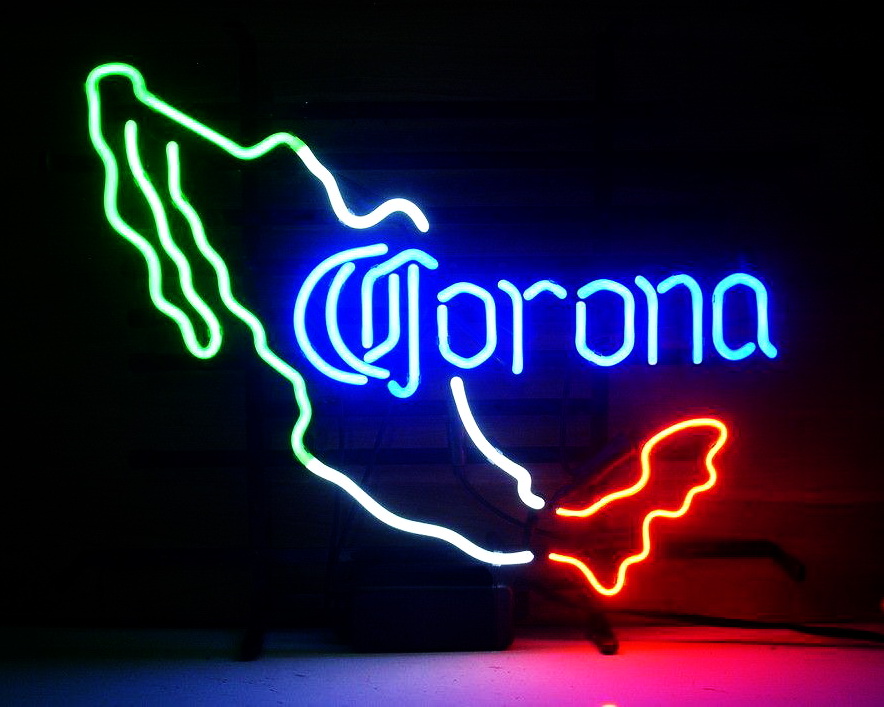 Corona Extra Mexico Cerveza Neon Sign
